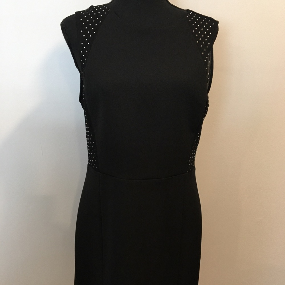 Elegant Black Sleeveless Dress